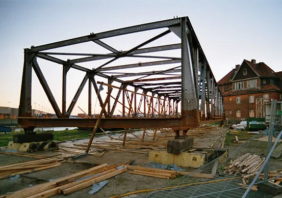 Hafenbrücke in Hamburg